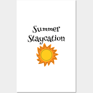 Summer Staycation Posters and Art